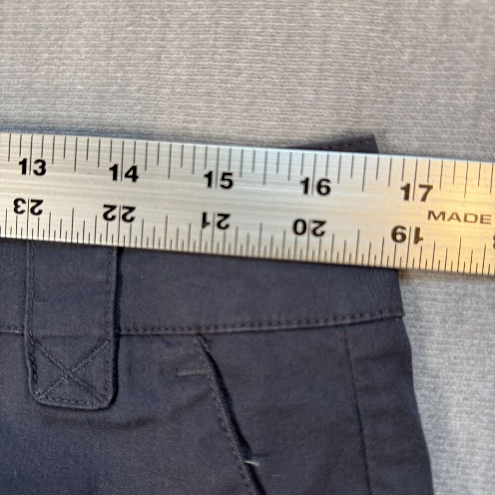 Boden Pants Womens 14L Blue Wide Leg Dress Trousers Cuffed Stretch NEW - Picture 7 of 10